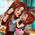 Virtual Mother Family Game: Working Mom Simulator